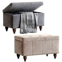Copper Grove Bunlap Upholstered Storage Bench (328370)