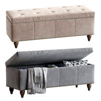 Copper Grove Bunlap Upholstered Storage Bench (328368)