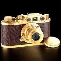 Leica Luxus II camera, 1932, PBR (328160)