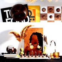 Decorative set with Umbra wobble chess set (328095)
