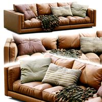 LUCIEN Leather Sofa (328090)