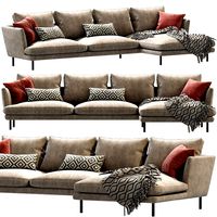 Bonaldo Divani Lars Lars Plus sofa (327959)