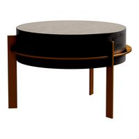 Potter Coffee Table with Metal Frame Small (327641)