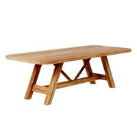 Aya 94" Natural Wood Dining Table by Leanne Ford (327529)