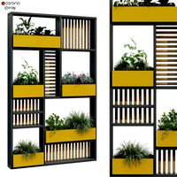 Vertical plant in box set 238 (326407)
