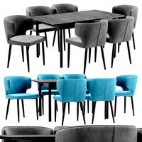 Mateo dining chair and Splash table (325739)