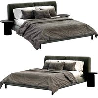 Upholstered Double Bed Margot (325633)