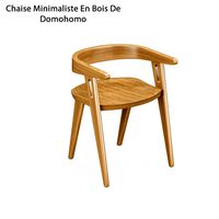 Chaise Minimaliste En Bois De Domohomo (324961)
