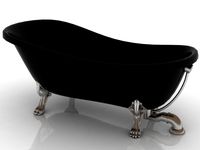 Classic Italian bath Kerasan 3D Model