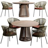 Ola Chair Irune and Ola Forma Table (324850)