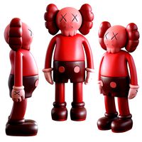 Kaws Red Blush Companion Statuette 2016 (323763)