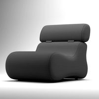 Club armchair black (323724)