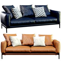 Leather Sofa Romeo By Flexform  (322520)