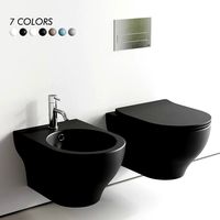 Olympia Ceramica Clear Wall-Hung WC and bidet (321300)