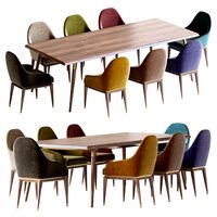 Sesto senso and Sitte Dining Table (321121)