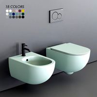 Nic Design Pin Wall-Hung WC and bidet (321094)