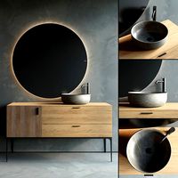 Inbani Grate 02 Vanity Unit Set 2 (320491)