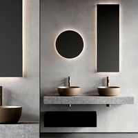 Washbasin Cabinet Scarabeo Ceramiche Topline Set 2 (320484)