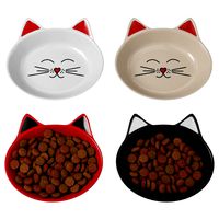 Cat saucers with food (320037)