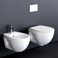 Ceramica Catalano Green One Wall-hang WC toilet and bidet (319628)