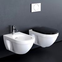 Ceramica Catalano Canova Royal Wall-Hang WC toilet and bidet (319627)