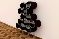 Wavy bookcase (319475)