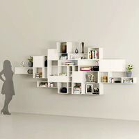 Boxed floating Library shelves (319295)