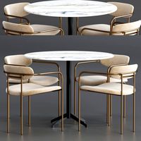 Dining Table and Chair Parker (319290)