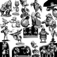 STL Duck Tales Collection. 14 PERSONS. (318826)