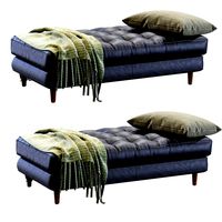 Sven Oxford Black Bench (318680)
