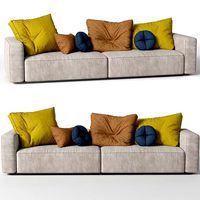 Flexform Grandemare 2 Seats Sofa (318094)