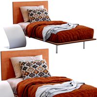 Thin Single Bed By Bonaldo (316953)