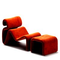 Artilleriet Etcetera Armchair and footrest (302461)