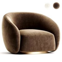 EICHHOLTZ BRICE Swivel Armchair  (291388)
