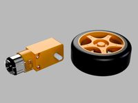 TT motor and wheel (282389)