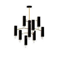 Metal Lux Raster Chandelier (262218)