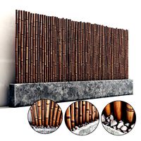 Bamboo decor gravel pebble fundament (258982)