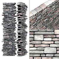 Brick granite stone mant part n1 (257883)