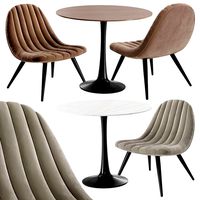 Marlene Dining Chair and Shot Table (255827)