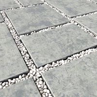 Paving tile pebble low oval n5 (252745)