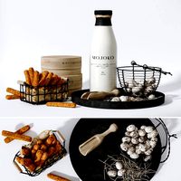 Milk set for kitchen decor and table setting (250713)