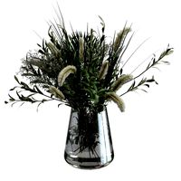 Bouquet with olive and pennysetum (248634)