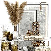 Decorative Set 10 Pampas (215111)
