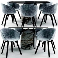 PETALO Table with Chair AAC 23 2017 (213003)