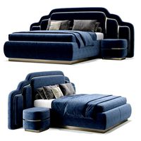 Art Deco Bed (208974)