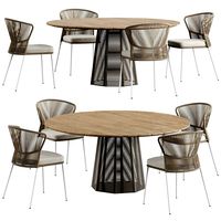 Sophie table and Ola M chair (208895)