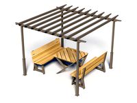 Outdoor furniture and Pergola (201899)