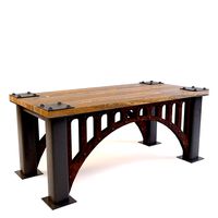 Arched table in loft style (194257)