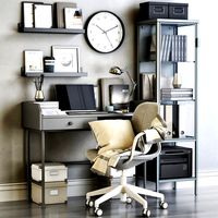 Office Workstation Ikea 98 (194137)