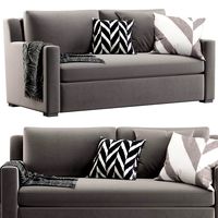 Belgian Track Arm Premium Sleeper Sofa by RH (194049)